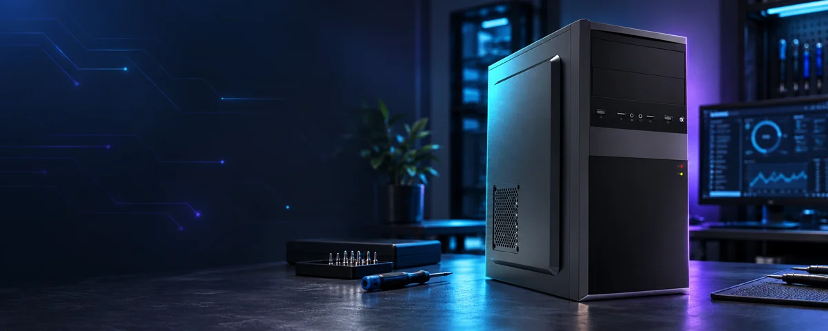 Computadora de escritorio y equipo All-in-One para oficina